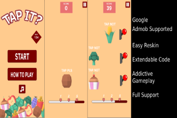 Tap It - Click Game Unity Sample Project